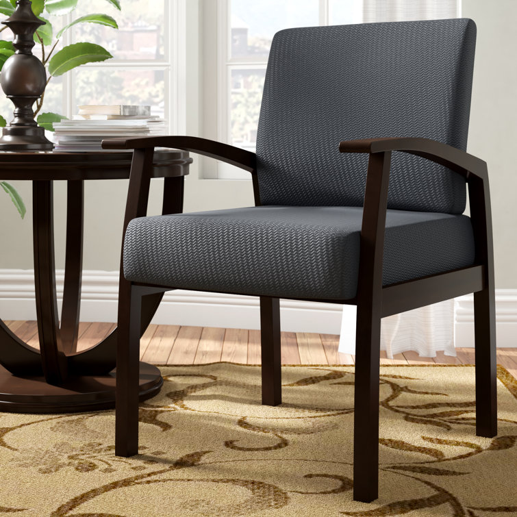 Winston Porter Sammie 24" W Waiting Room Chair with Wood Frame